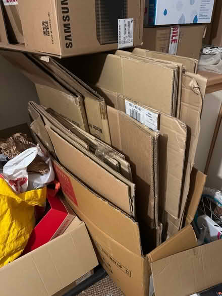 Photo of free Cardboard boxes for moving (Primrose) #1