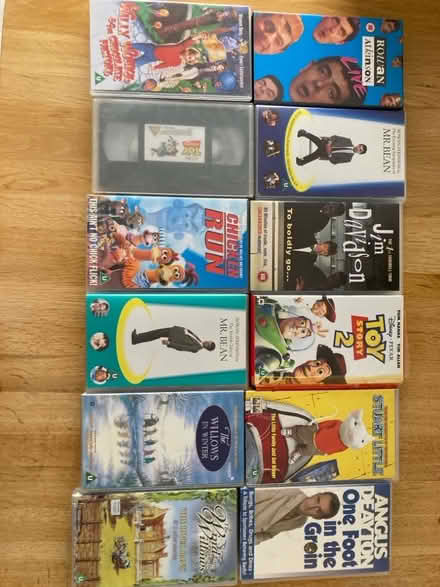 Photo of free Selection of video tapes (Appleby-in-Westmorland CA16) #1