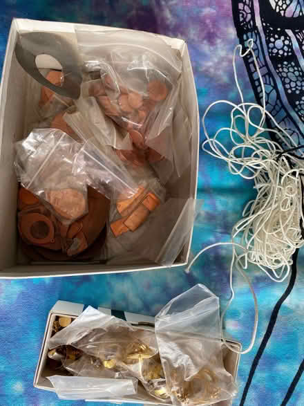 Photo of free Jewellery finding and copper shapes (Combe Down) #1