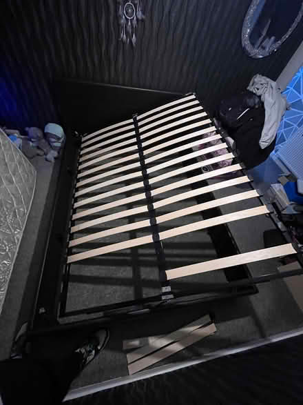 Photo of free Gas lift king size bed (Llanelwedd LD2) #1