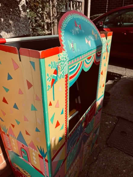 Photo of free Cardboard play/ puppet theatre (Mapperley NG3) #4
