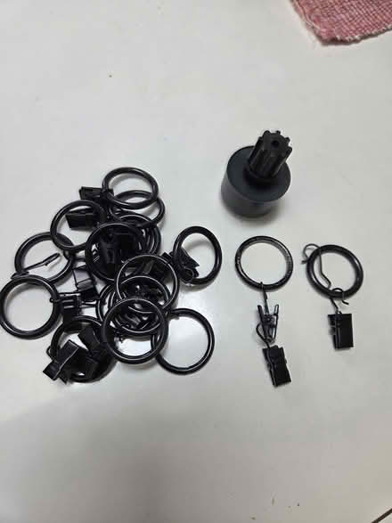 Photo of free 17 Ikea curtain rings (Wellington village) #1