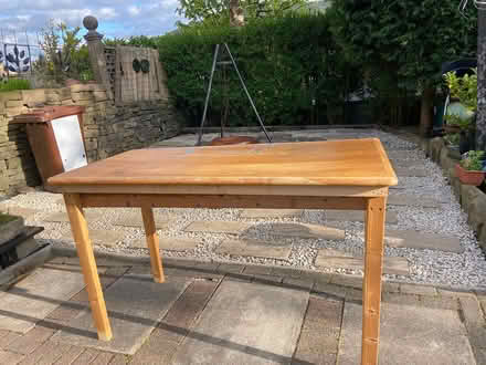 Photo of free Oak desk top (Rawtenstall) #1
