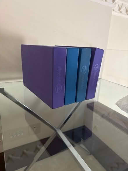 Photo of free 4 yoga blocks - like new (Earls Court SW5) #1