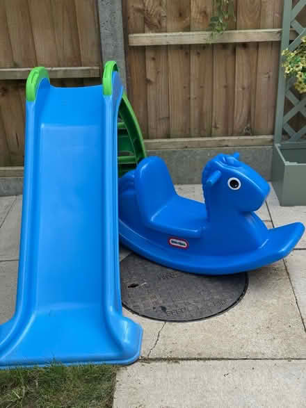Photo of free Little tikes slide and seesaw (Whitton) #1