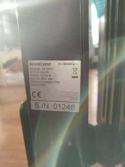 Photo of free Oil filled radiator (not working) (Crystal Palace SE19) #2