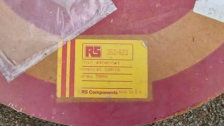 Photo of free RG58 Thin Ethernet Cable (Barnt Green B45) #1