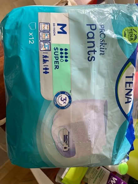 Photo of free Incontinence pads and pull up pants (West Worthing BN13) #2