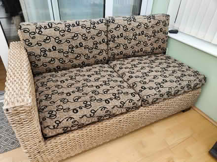 Photo of free Rattan sofa (Clifford Park CV2) #4