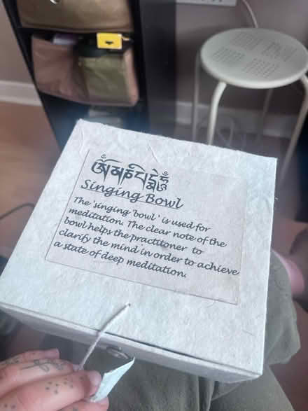 Photo of free Just the box - from a singing bowl (Hove) #2