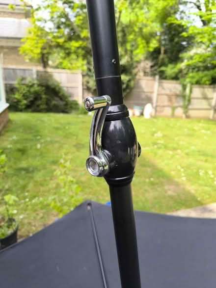 Photo of free Black Garden parasol - snapped cord (Reading RG2 (Shinfield Road)) #3