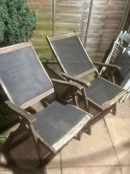 Photo of free Garden chairs (SW16) #2