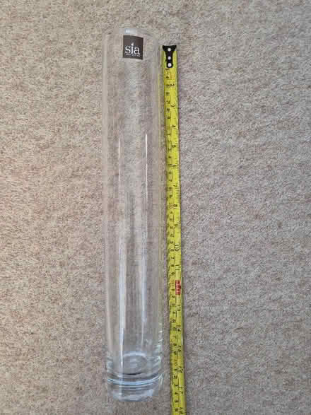 Photo of free Tall glass vase (Roundwood AL5) #1