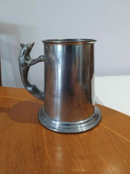 Photo of free English pewter beer mug (Lancing BN15) #2