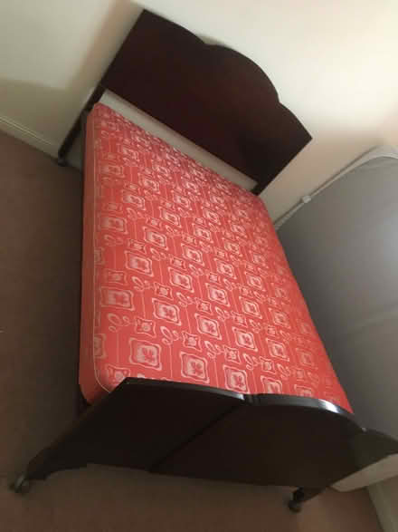 Photo of free Double bed. VGC. 202x138x122, mattress height 52 (Barleybank G66) #2