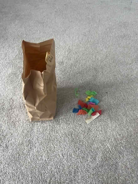 Photo of free Small bag of paper confetti (SE26) #1