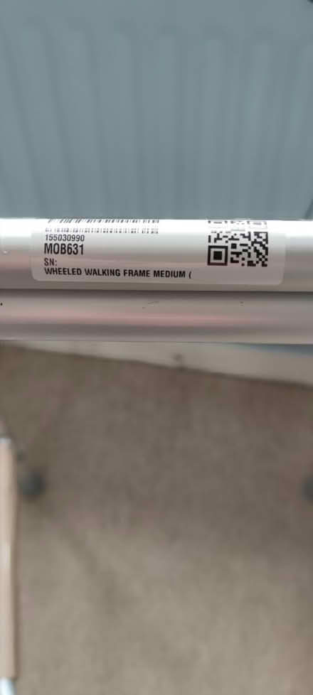 Photo of free Aluminium walking frame (Congleton CW12) #4