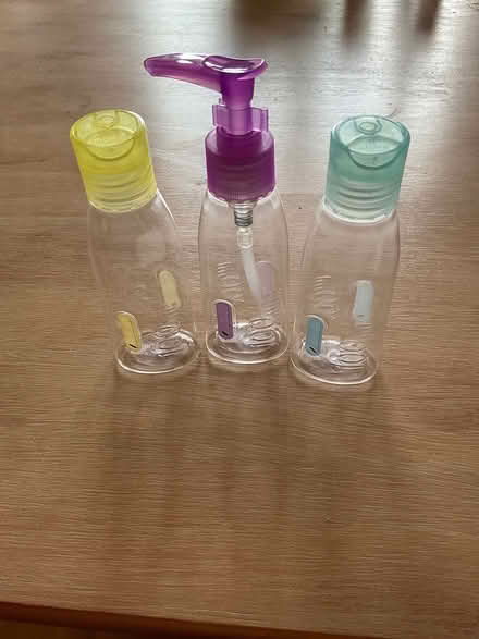Photo of free Travel liquid containers (Ashford, Surrey TW15) #1