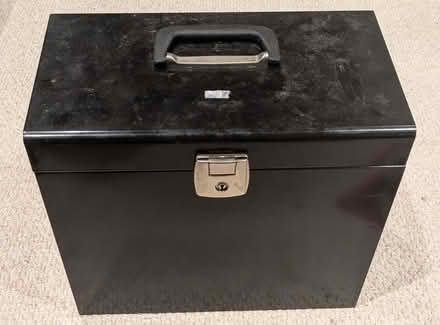 Photo of free Metal Filling Box - Black (Sidney Road KT12) #1