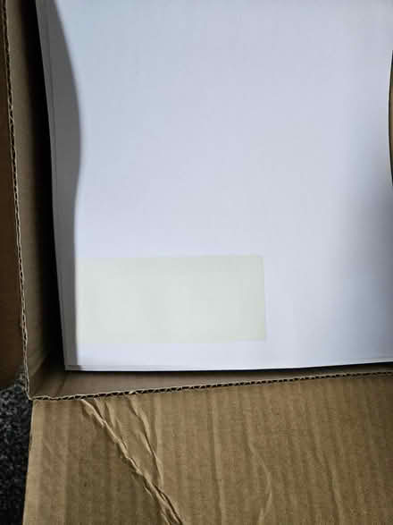 Photo of free Box of A4 paper with label (Heckmondwike) #3