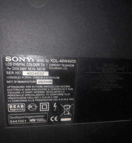 Photo of free Sony 40” TV with Remote (Temple Cowley OX4) #4
