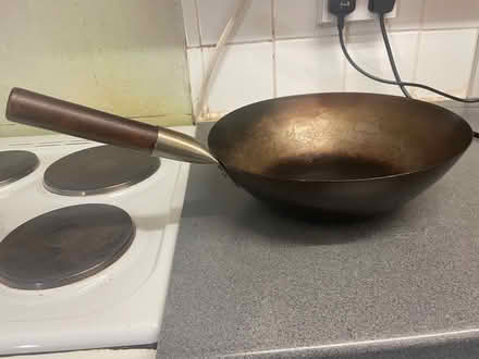 Photo of free 12 inch carbon steel wok (University Area RG1) #2