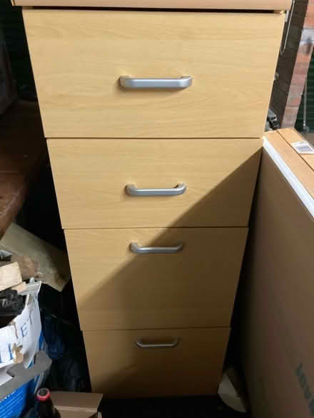 Photo of free 4 drawer filing cabinet (Black Dam RG21) #1