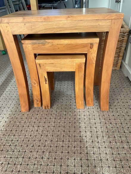 Photo of free Nest of tables (Merley BH21) #1