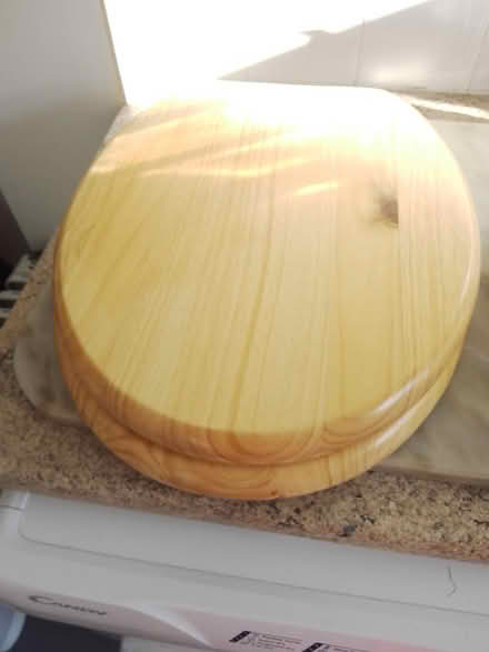 Photo of free Wooden Loo Seat (Shrewsbury) #2