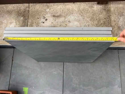 Photo of free X4 grey paving slabs (N8) #3