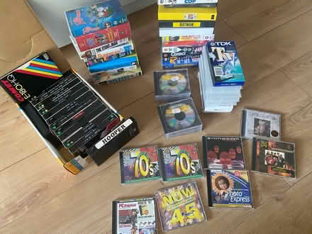 Photo of free VHS & Cd bundle (Hampton TW12) #1