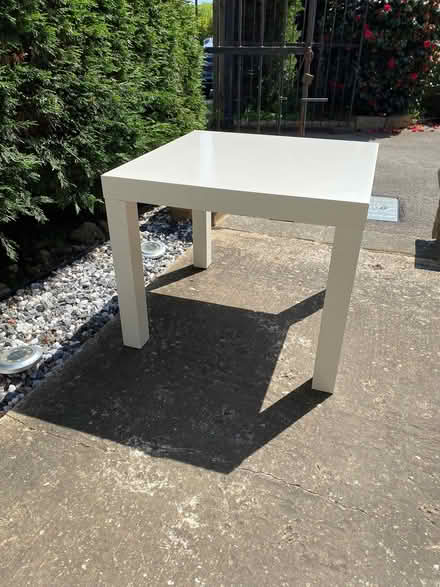 Photo of free White ikea small tables (Sidley TN39) #1