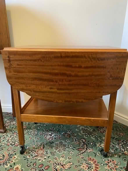 Photo of free Wood drop leaf trolley (The Hythe CM9) #1