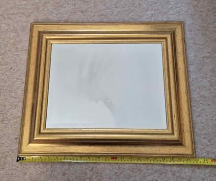 Photo of free Gold framed mirror (Roundwood AL5) #1