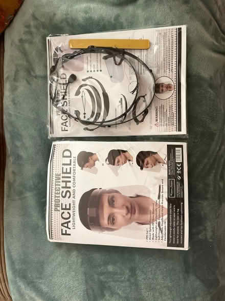 Photo of free Two protective face shield (Binfield RG42) #1