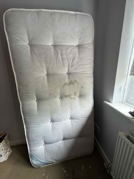 Photo of free Single Mattress (Worsborough S71) #2