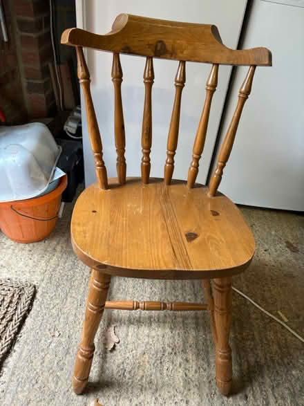 Photo of free Pine kitchen chair (Brownswood, MK7) #1