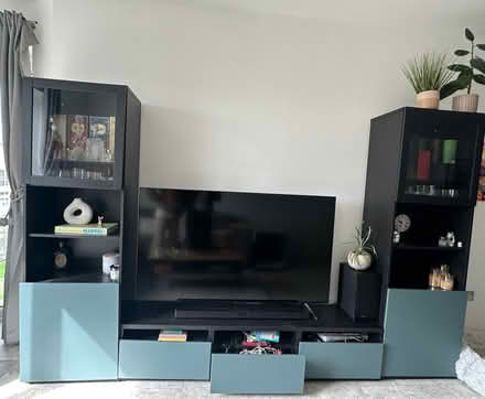 Photo of free TV stand with matching cabinets (TW9) #1