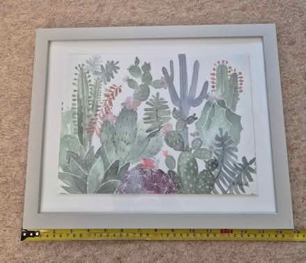 Photo of free Cactus framed print (Roundwood AL5) #1