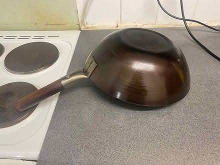 Photo of free 12 inch carbon steel wok (University Area RG1) #1