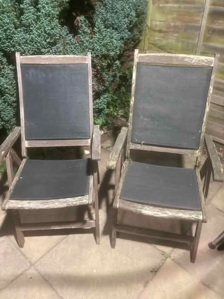 Photo of free Garden chairs (SW16) #1