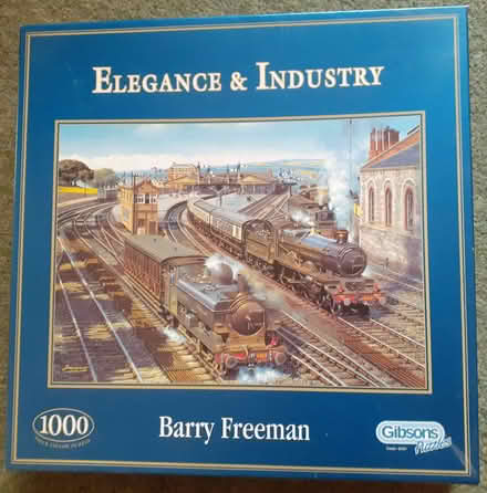 Photo of free 2x Jigsaws (Steam Trains) (Surrey Heath GU15) #1