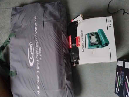 Photo of free Gelert camping cupboard +gas heater (S8 woodseats Sheffield) #1