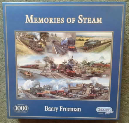 Photo of free 2x Jigsaws (Steam Trains) (Surrey Heath GU15) #2