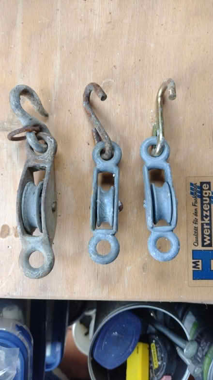 Photo of free Washing line pulleys (Havant PO9) #2
