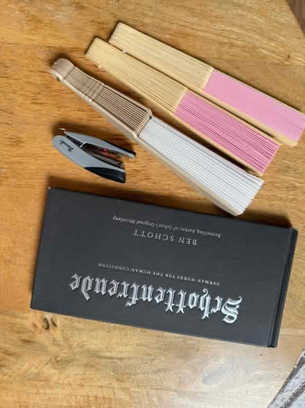 Photo of free Book, fans, mini stapler (Blackhorse Road) #1