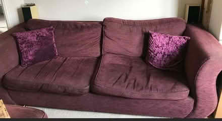 Photo of free Sofa Purple (Portslade by Sea BN41) #1