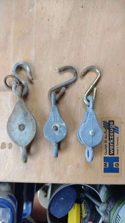 Photo of free Washing line pulleys (Havant PO9) #1