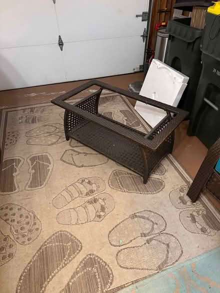 Photo of free Patio items chair, tables umb stand (Westmont near Cass and ogden) #4