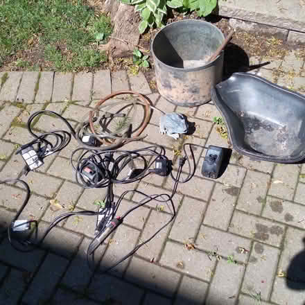 Photo of free garden fountain & pond equipment (New Milford / north east end) #1